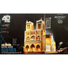 4D Build - Maquette 3D de la cathédrale Notre-Dame avec lumières DEL