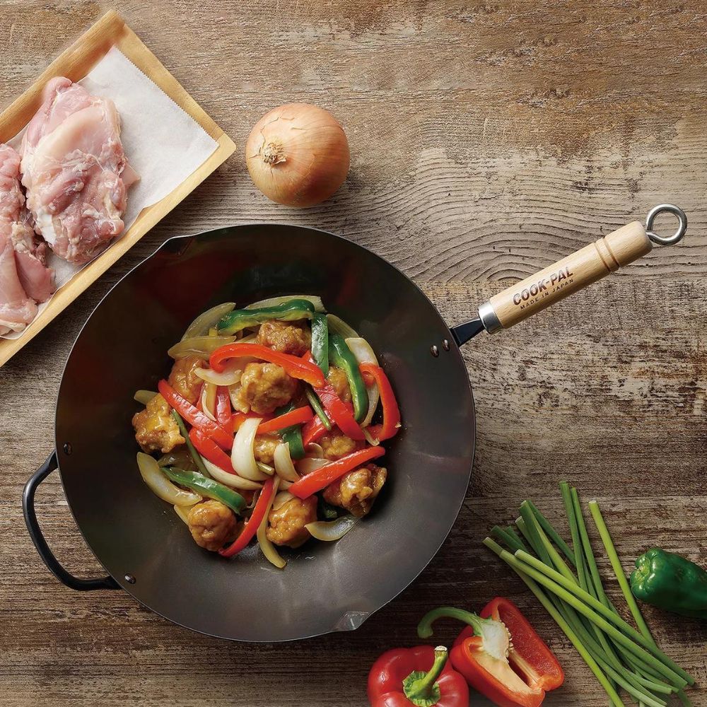 Cook-Pal Carbon Steel Wok