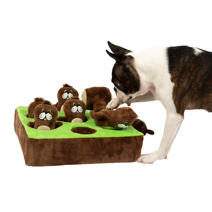 South Paw BARK-A-MOLE Interactive Dog Playset