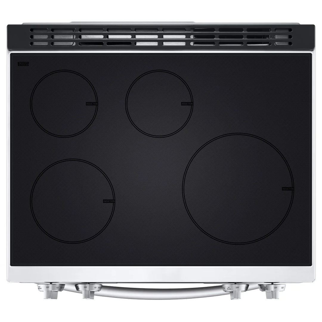 LG - Cuisinière à induction de 30 po en acier inoxydable