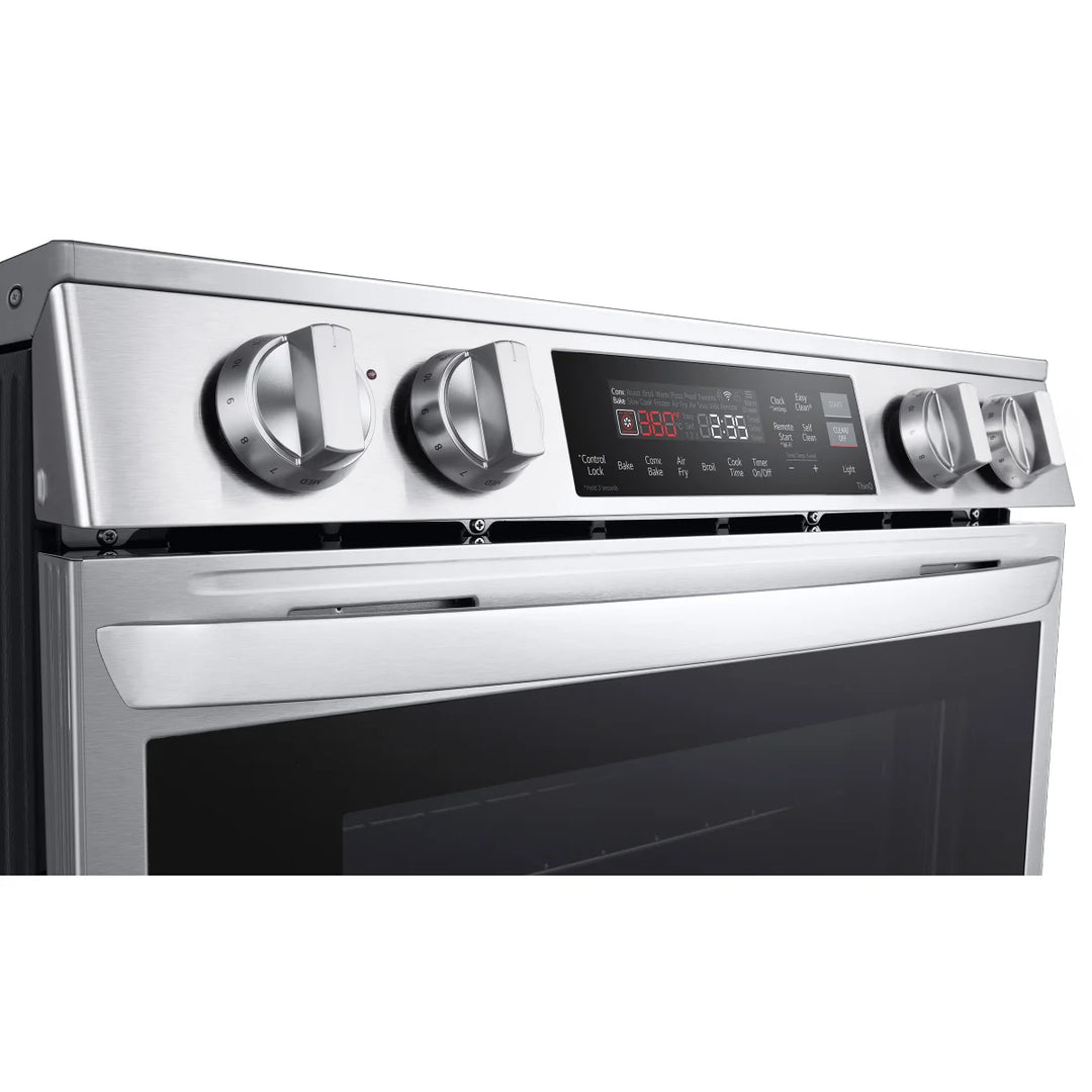 LG - Cuisinière à induction de 30 po en acier inoxydable