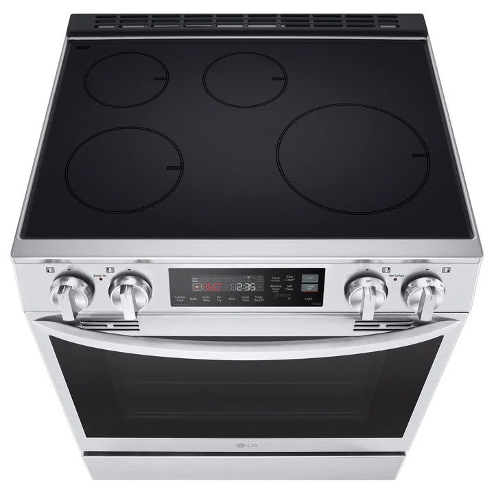 LG - Cuisinière à induction de 30 po en acier inoxydable