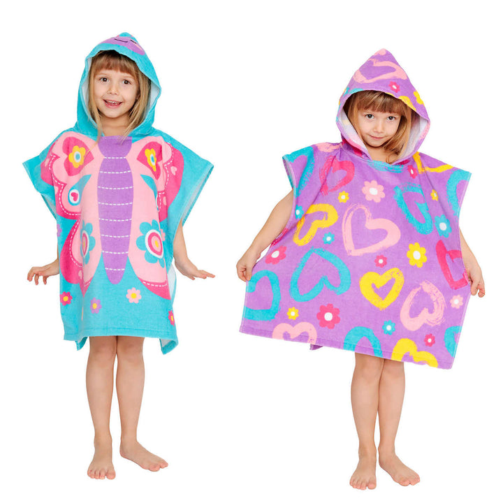 I'M KIDDING! - Children's hooded towels, set of 2