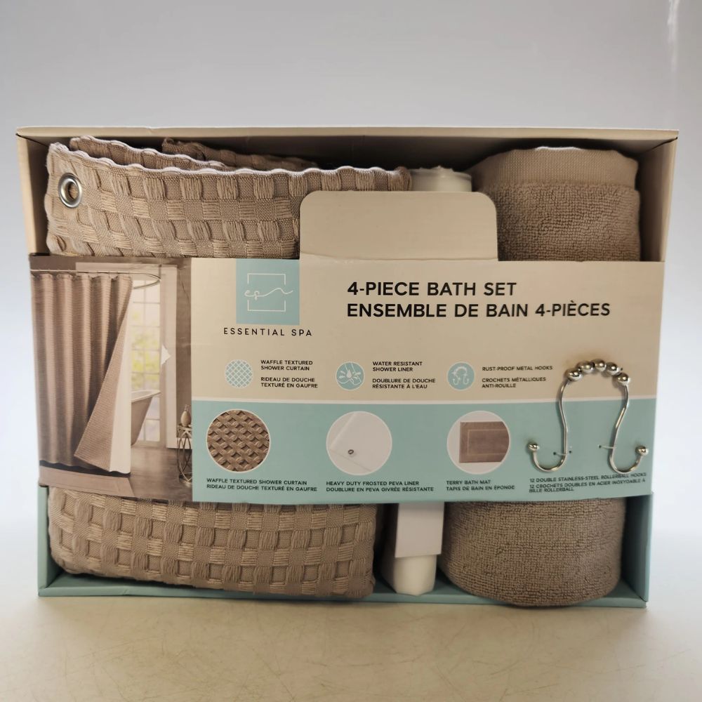 Essential Spa - Ensemble de bain 4 pièces