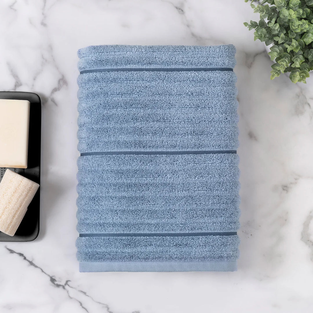 WelHome Bumpy Rib Bath Towel