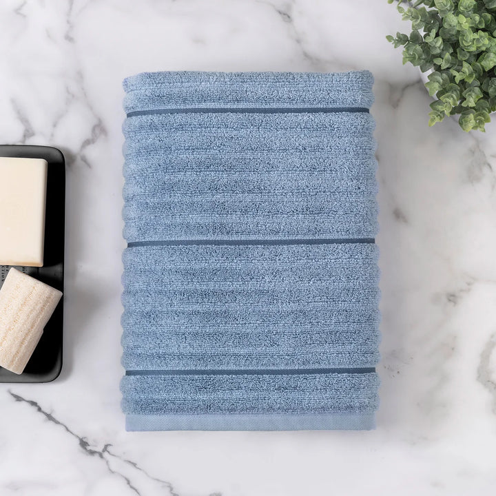 WelHome Bumpy Rib Bath Towel