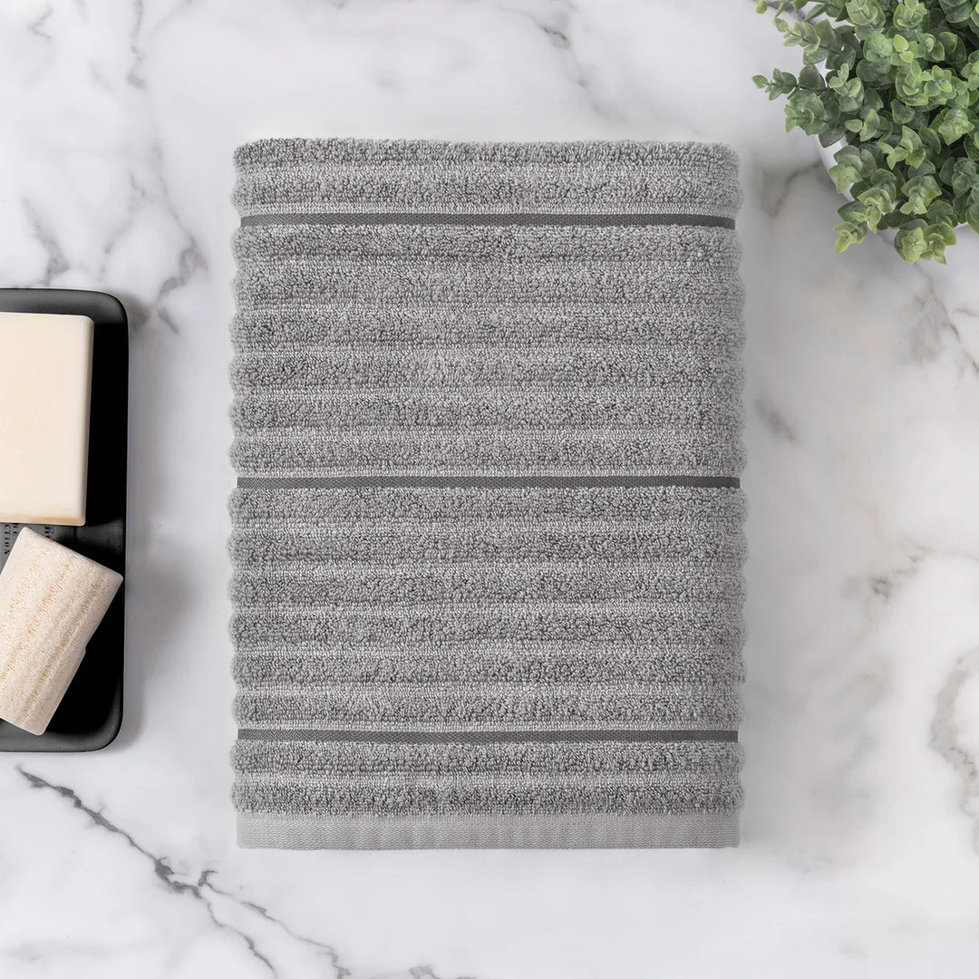WelHome Bumpy Rib Bath Towel