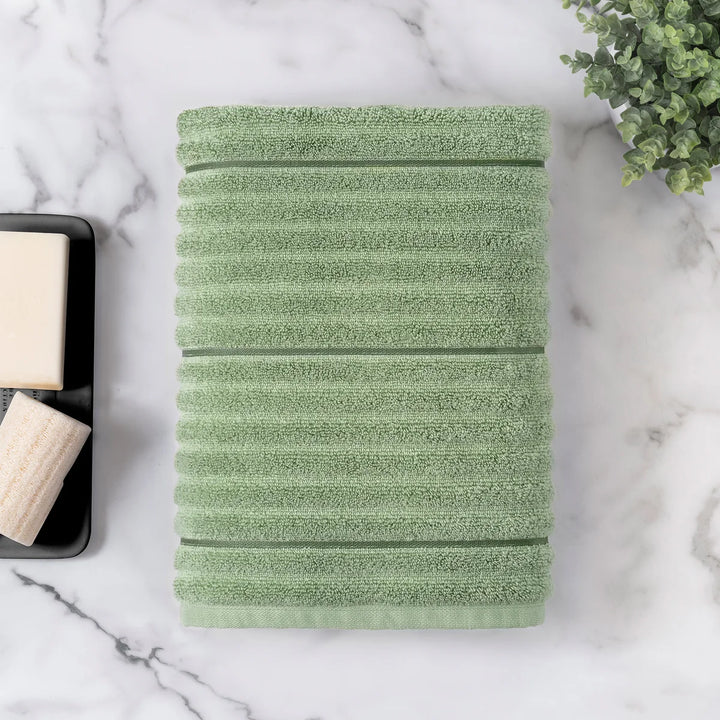 WelHome Bumpy Rib Bath Towel