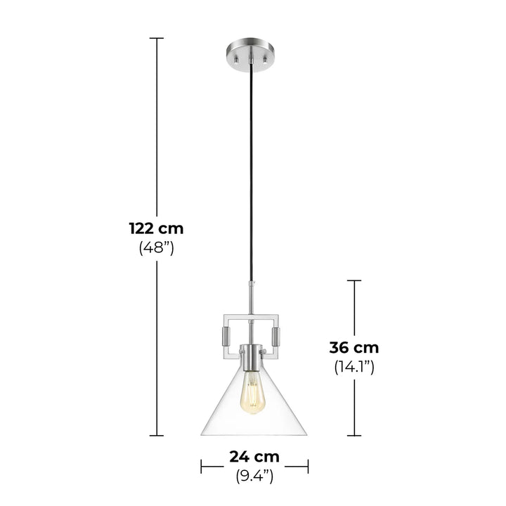 OVE - Luminaire suspendu à 1 ampoule