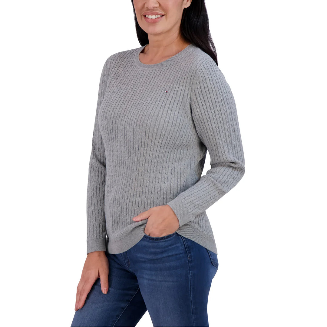 Tommy Hilfiger - Chandail à point de torsade à manches longues