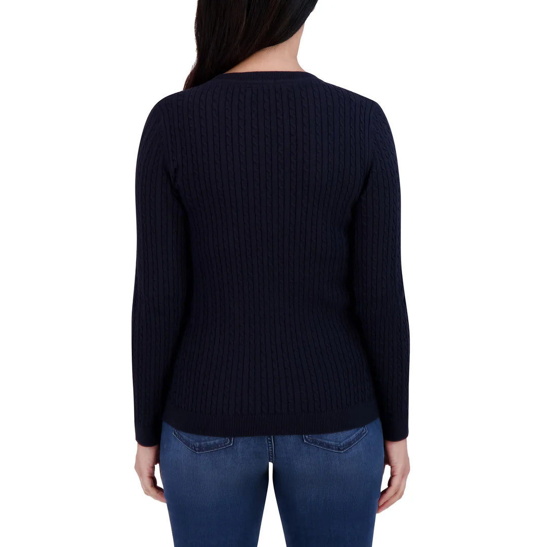 Tommy Hilfiger - Chandail à point de torsade à manches longues