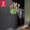 Veradek - 28" Round Planter, Pack of 2