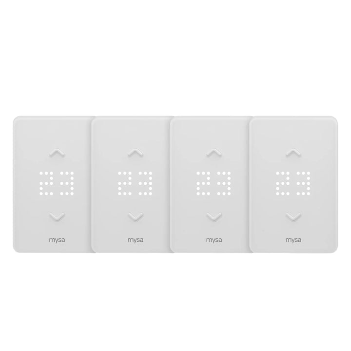 Mysa - Thermostat intelligent LITE / plinthes électriques - ensemble 4