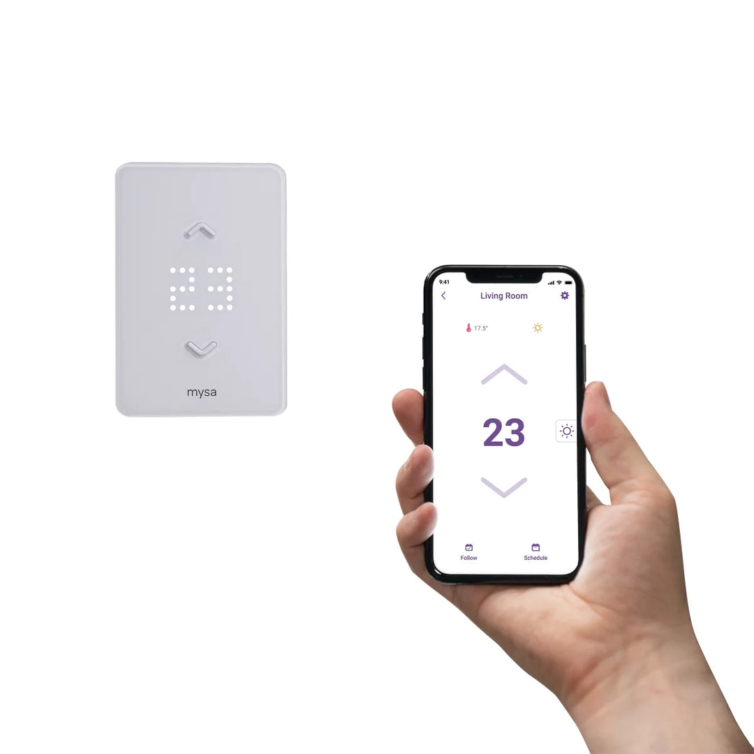 Mysa - Thermostat intelligent LITE / plinthes électriques - ensemble 4