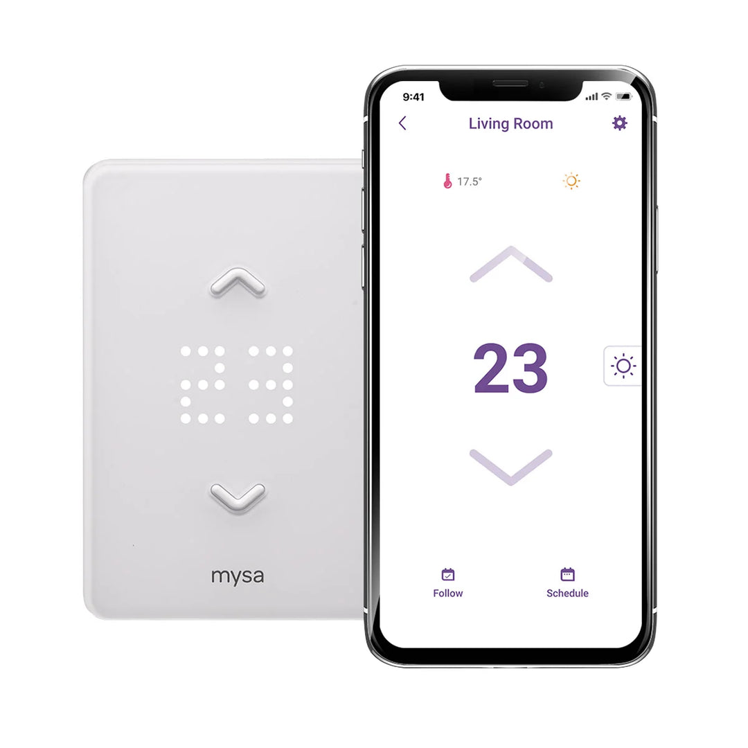 Mysa - Thermostat intelligent LITE / plinthes électriques - ensemble 4