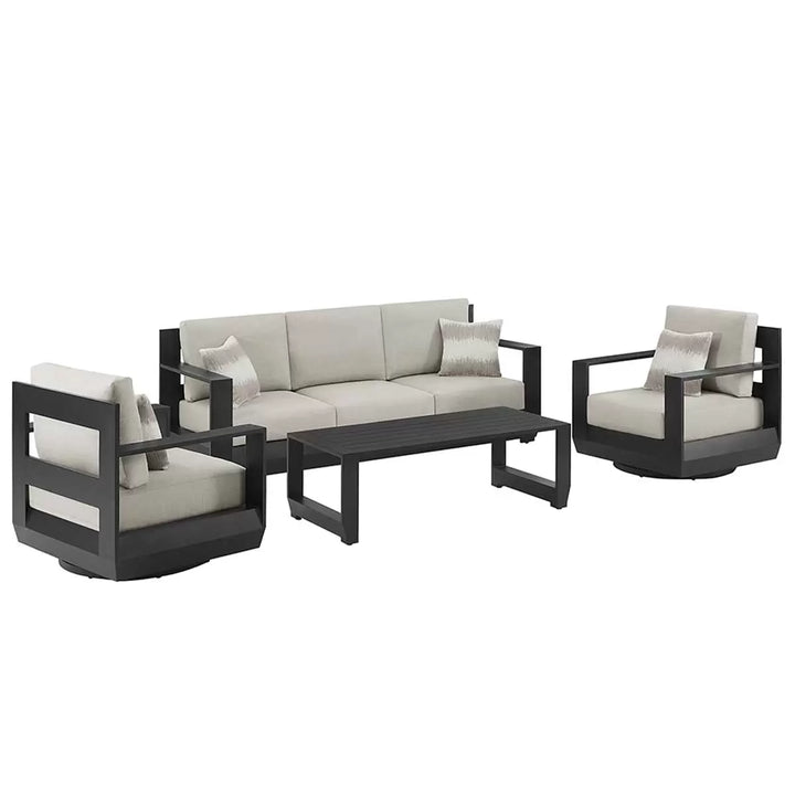 Henredon - Ensemble de salon d'extérieur Calis, 4 pièces