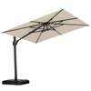 Sunbrella - Deluxe 10 ft Square Cantilever Umbrella