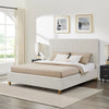 Thomasville – Very large fabric-covered bed