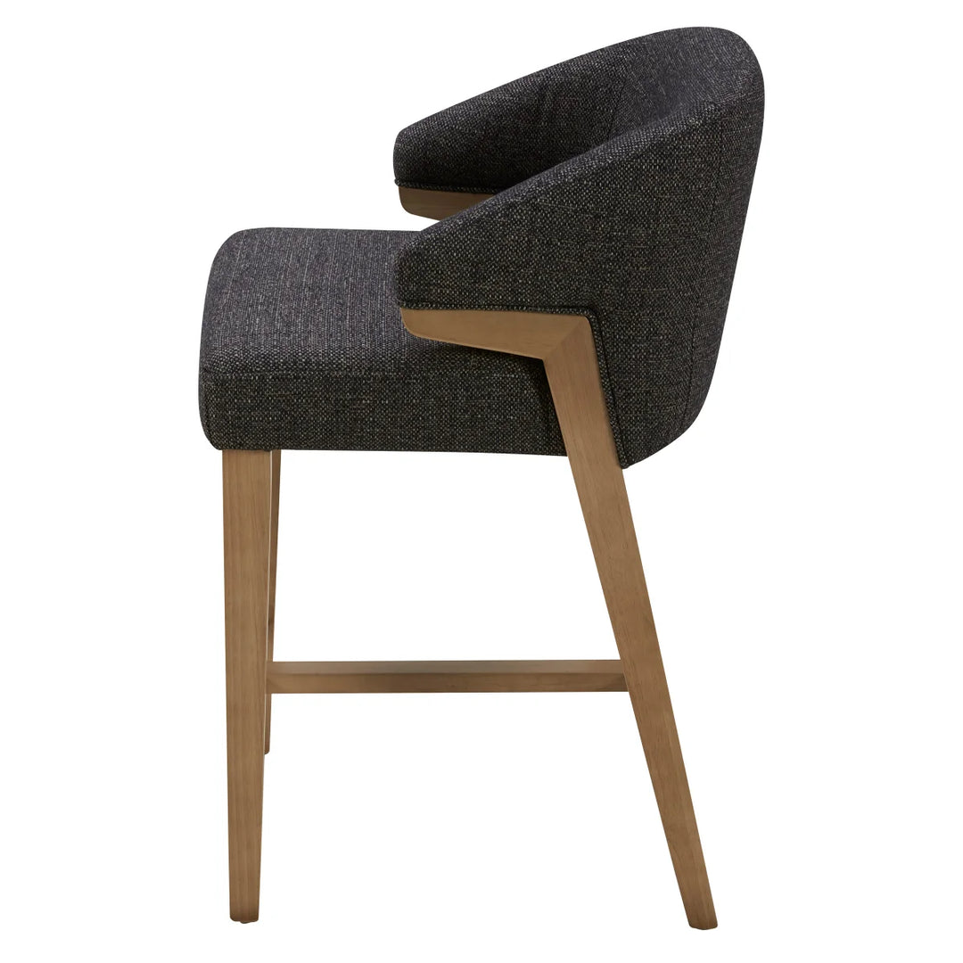 Aiden & Ivy - Tabourets de bar en tissu, paquet de 2