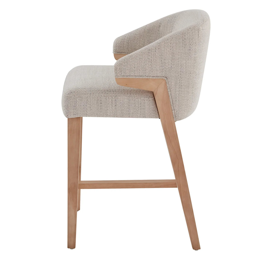 Aiden & Ivy - Tabourets de bar en tissu, paquet de 2