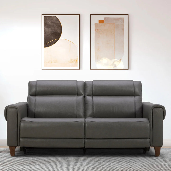 Aiden & Ivy - Canapé inclinable électrique en cuir