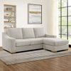Thomasville - 2-piece fabric sofa with Dillard chaise
