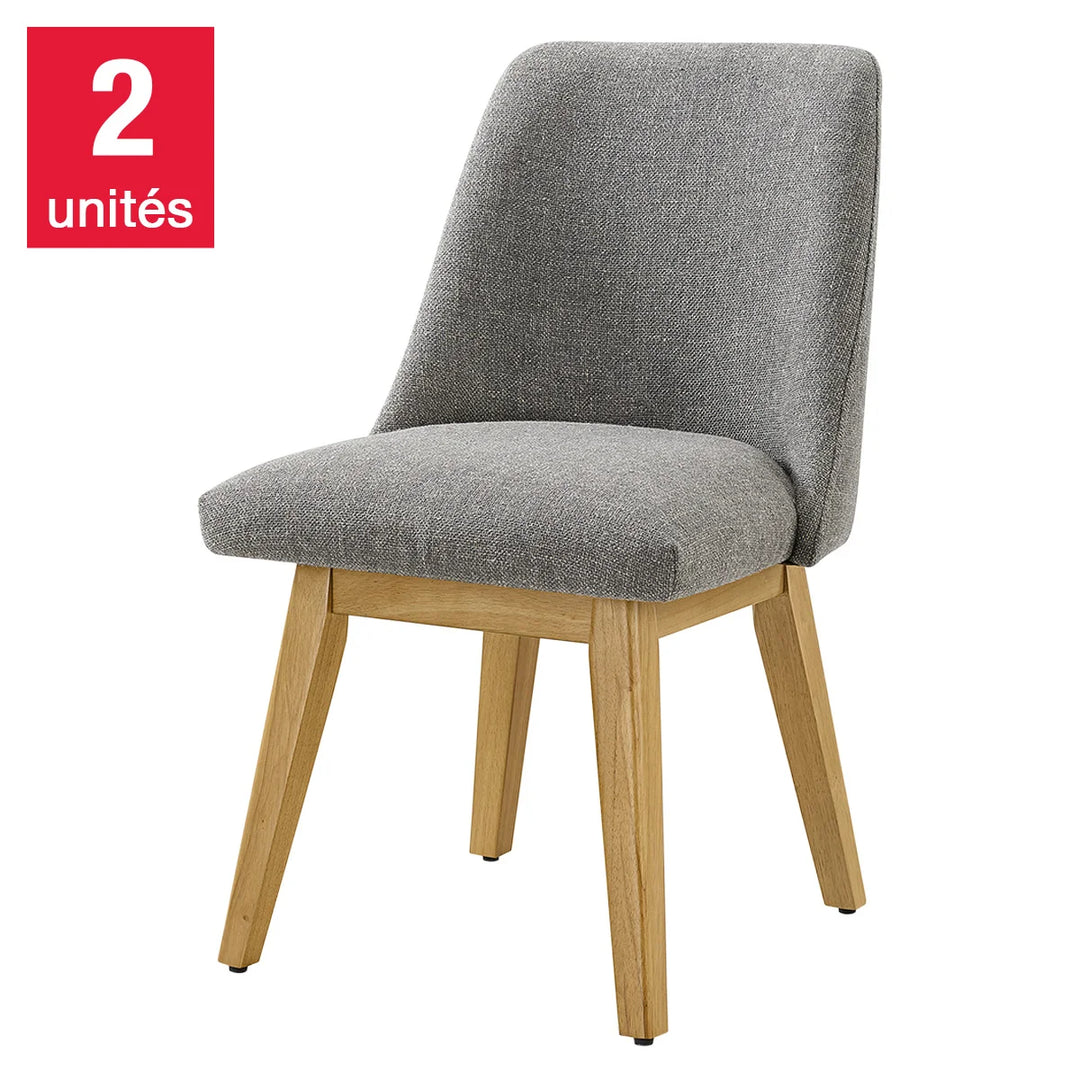 Aiden & Ivy Destin Fabric Dining Chair - 2-Pack