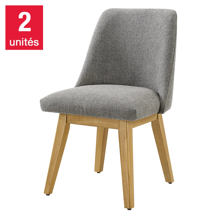 Aiden & Ivy Destin Fabric Dining Chair - 2-Pack