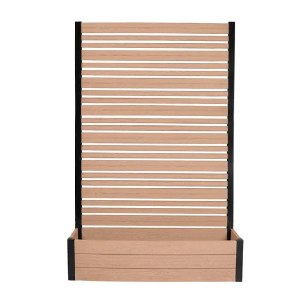 Florence - 6 ft screen set with planter box, 1 panel