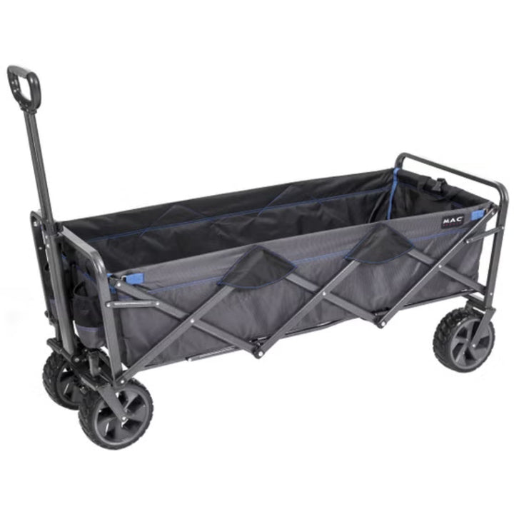 Mac Sports - Deluxe Folding Extendable Wagon with Brakes