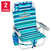 Tommy Bahama - 5-Position Backpack Beach Chairs