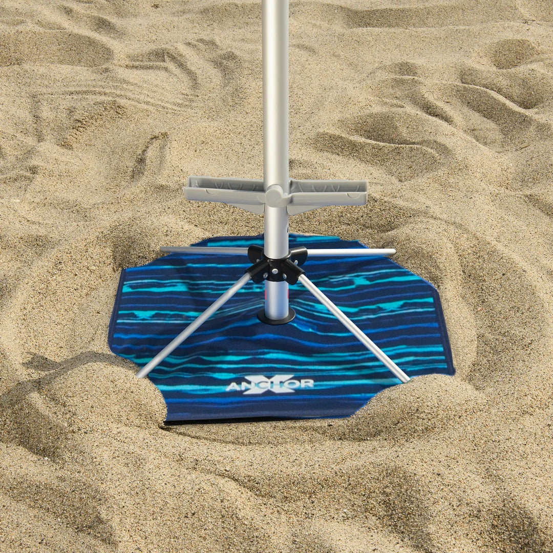Tommy Bahama - Système de parasol de plage ANCHORX 7,5 pi