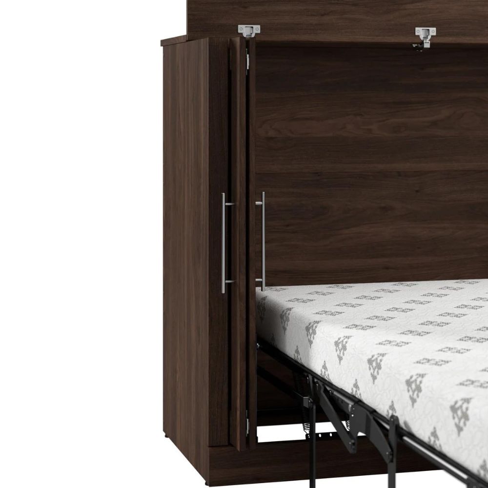 Bestar Allure - Grand lit escamotable avec matelas