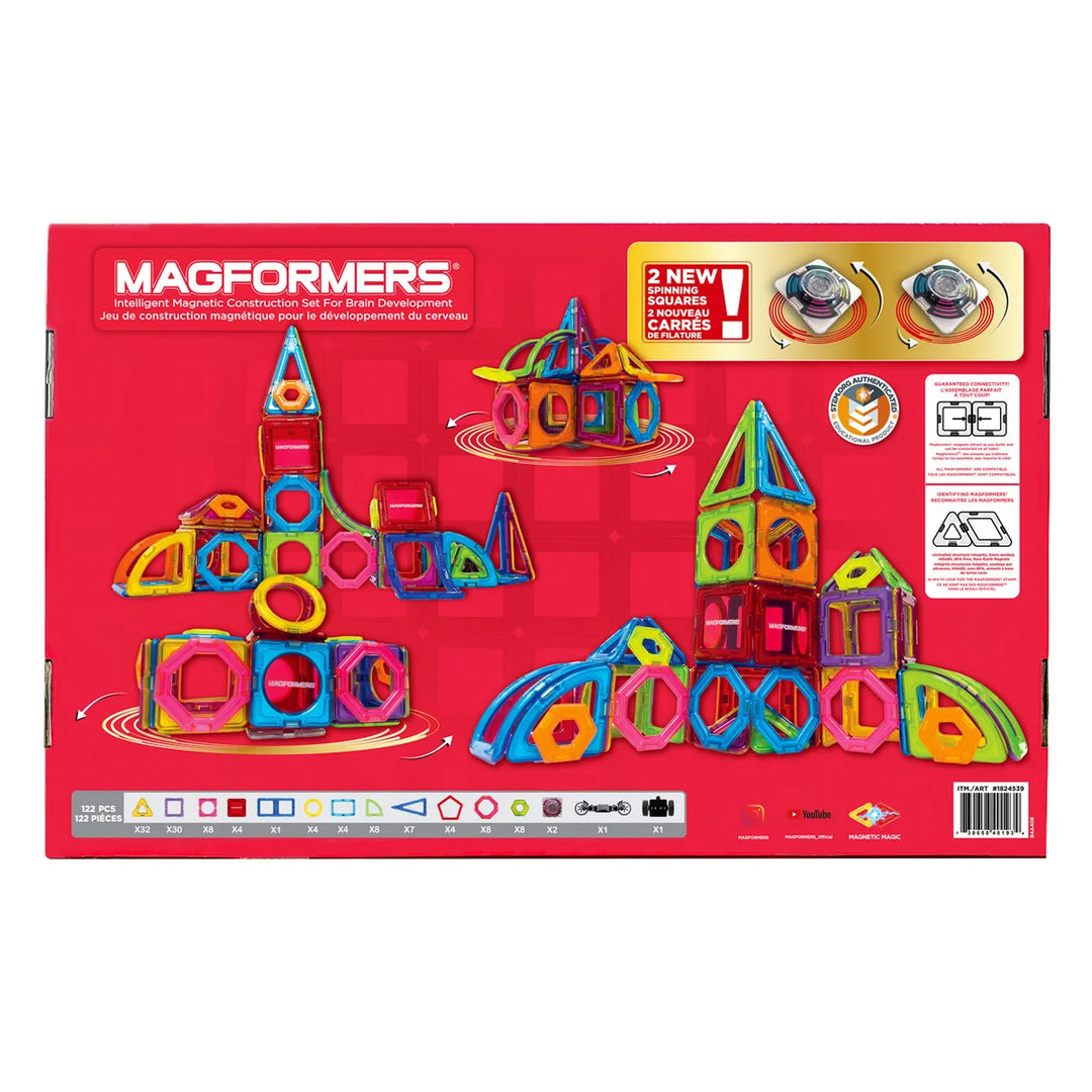 Magformers - Ensemble de construction 122 pièces