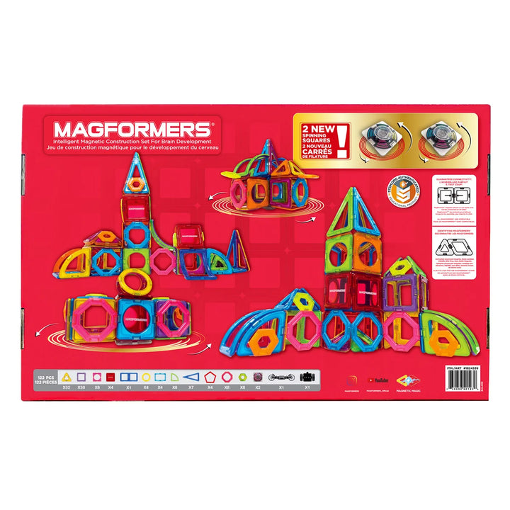 Magformers - Ensemble de construction 122 pièces
