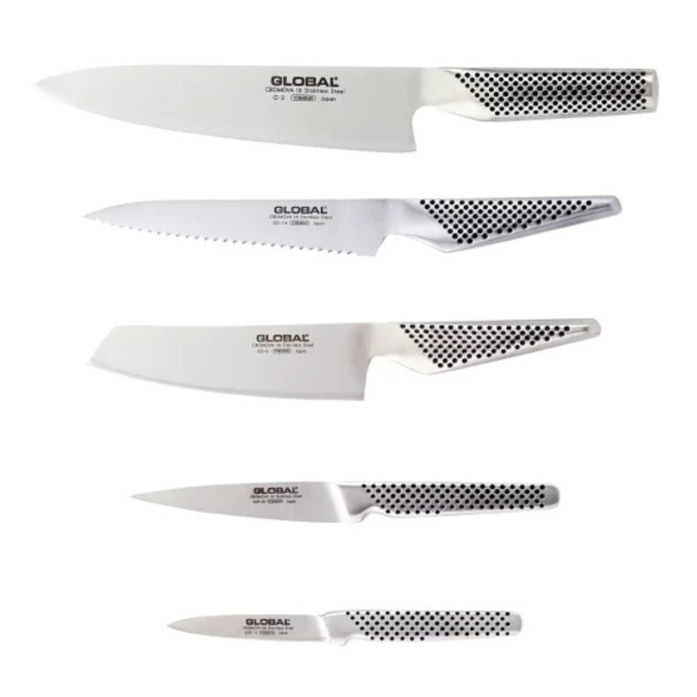 Global - Katana Knife Block Set, 6 Pieces