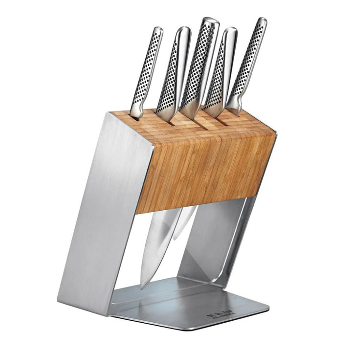 Global - Katana Knife Block Set, 6 Pieces