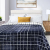 Life Comfort Reversible Sherpa Plush Blanket