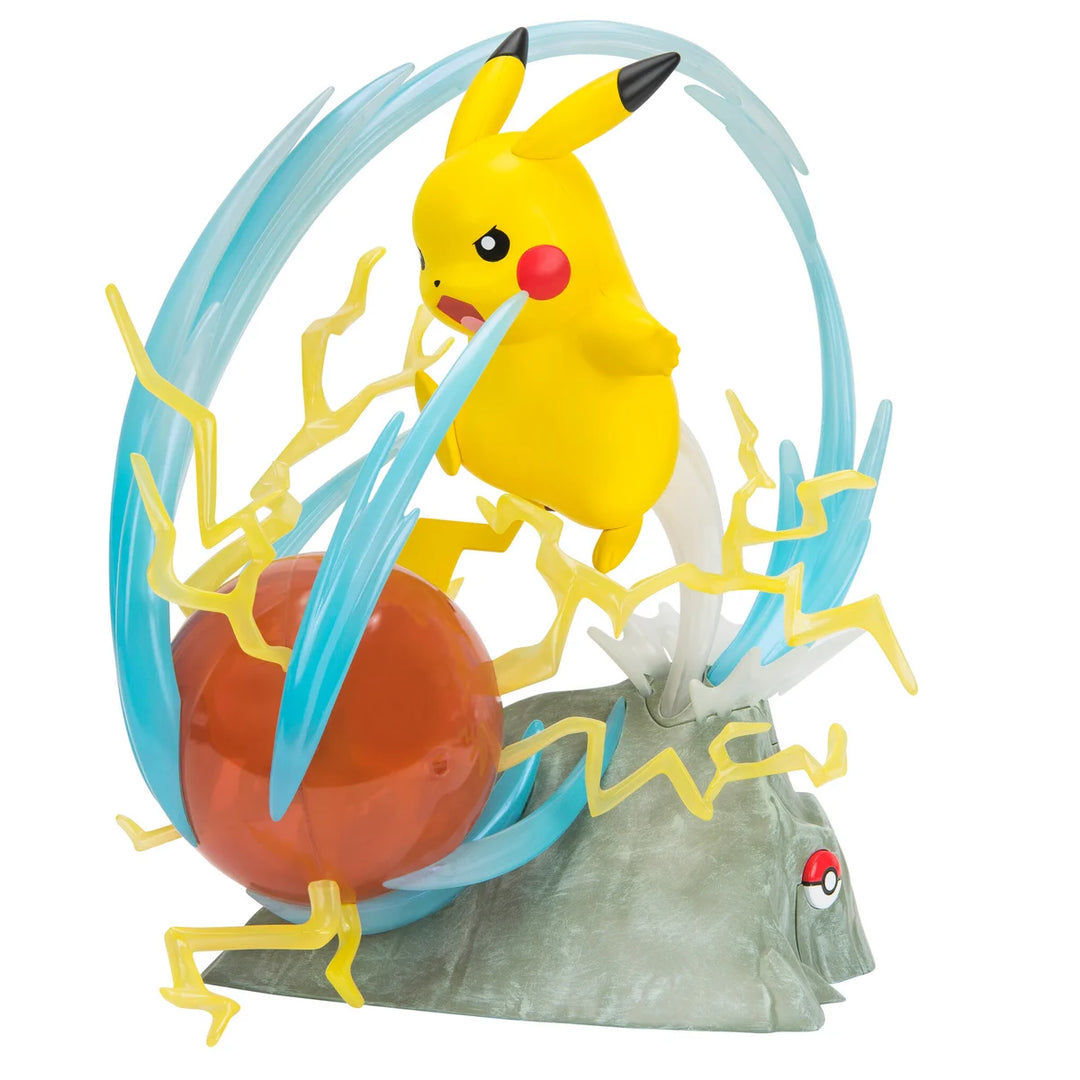 Pokémon - Statue de collection de luxe Pikachu de 33 cm