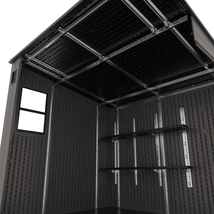 Suncast - Remise de rangement et de divertissement Cabana de 8 pi x 7 pi