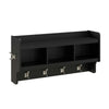 Bush Furniture Woodland - Porte-manteaux mural avec tablette