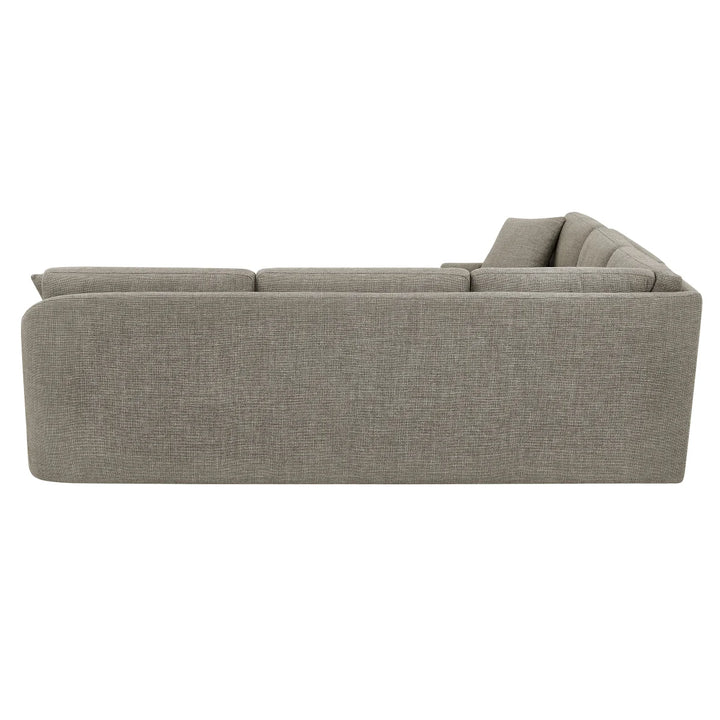 Thomasville - Canapé d'angle 3 pièces en tissu