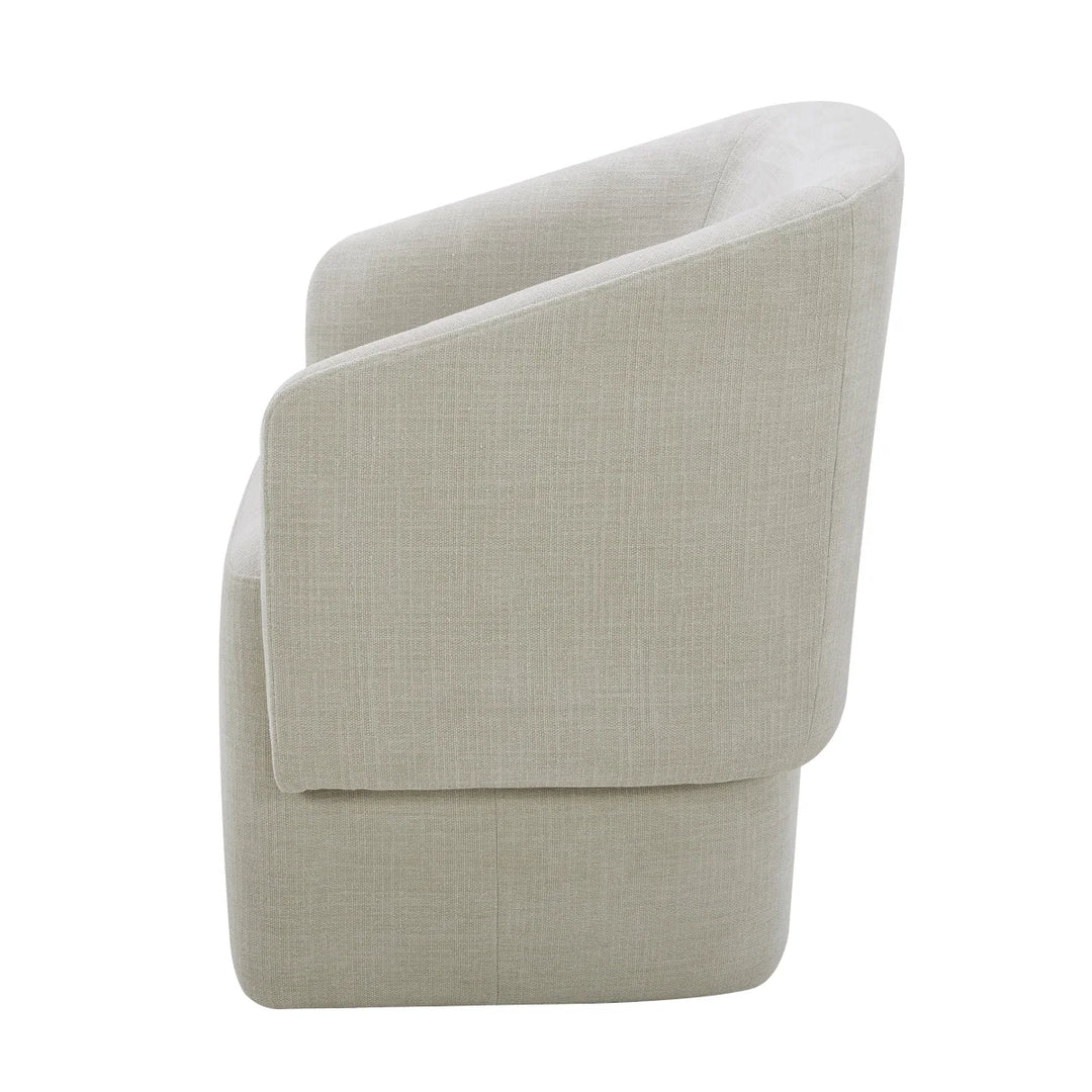 Aiden & Ivy - Chaise de salle à manger en tissu