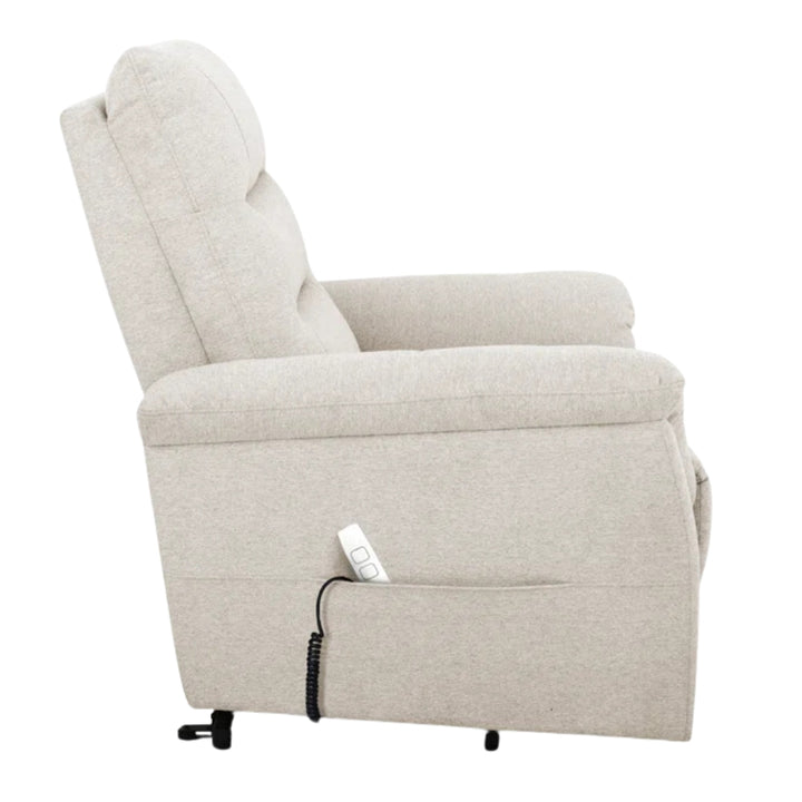 Sealy - Electric reclining chair with adjustable footrest Amber
