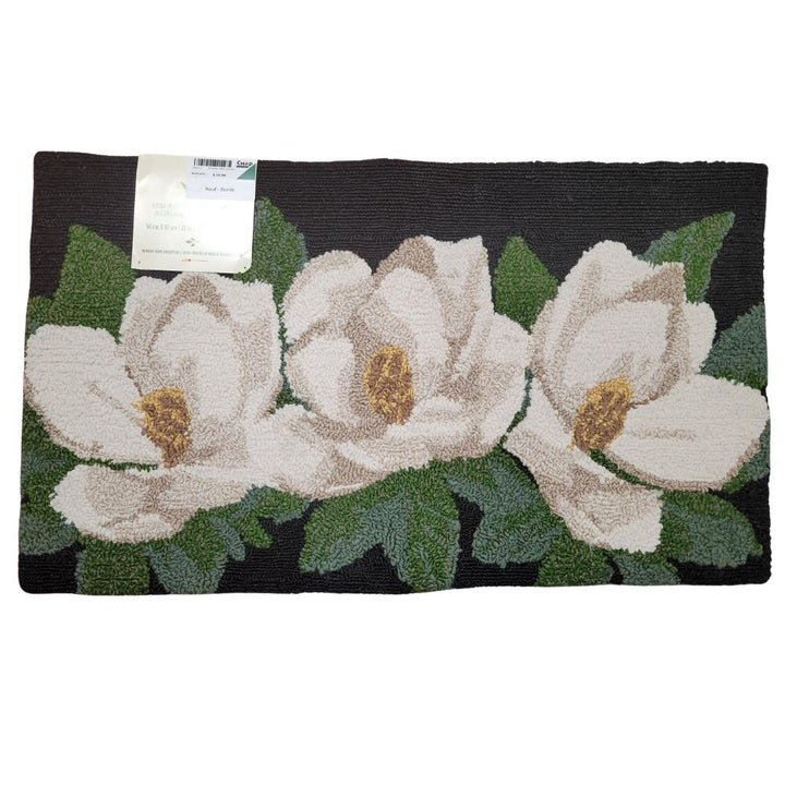 Tapis décoratif crocheté à la main