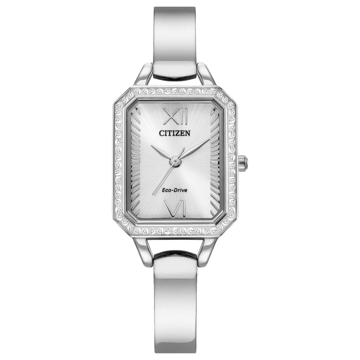 Citizen - Montre avec cadran argenté - EM0980-50A