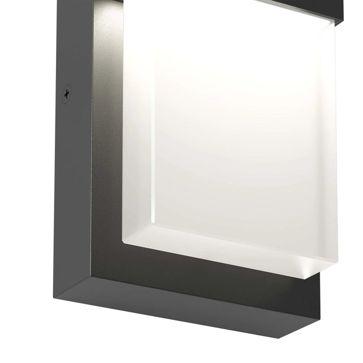 Artika - Applique murale DEL givrée pour intérieur/extérieur Mazza