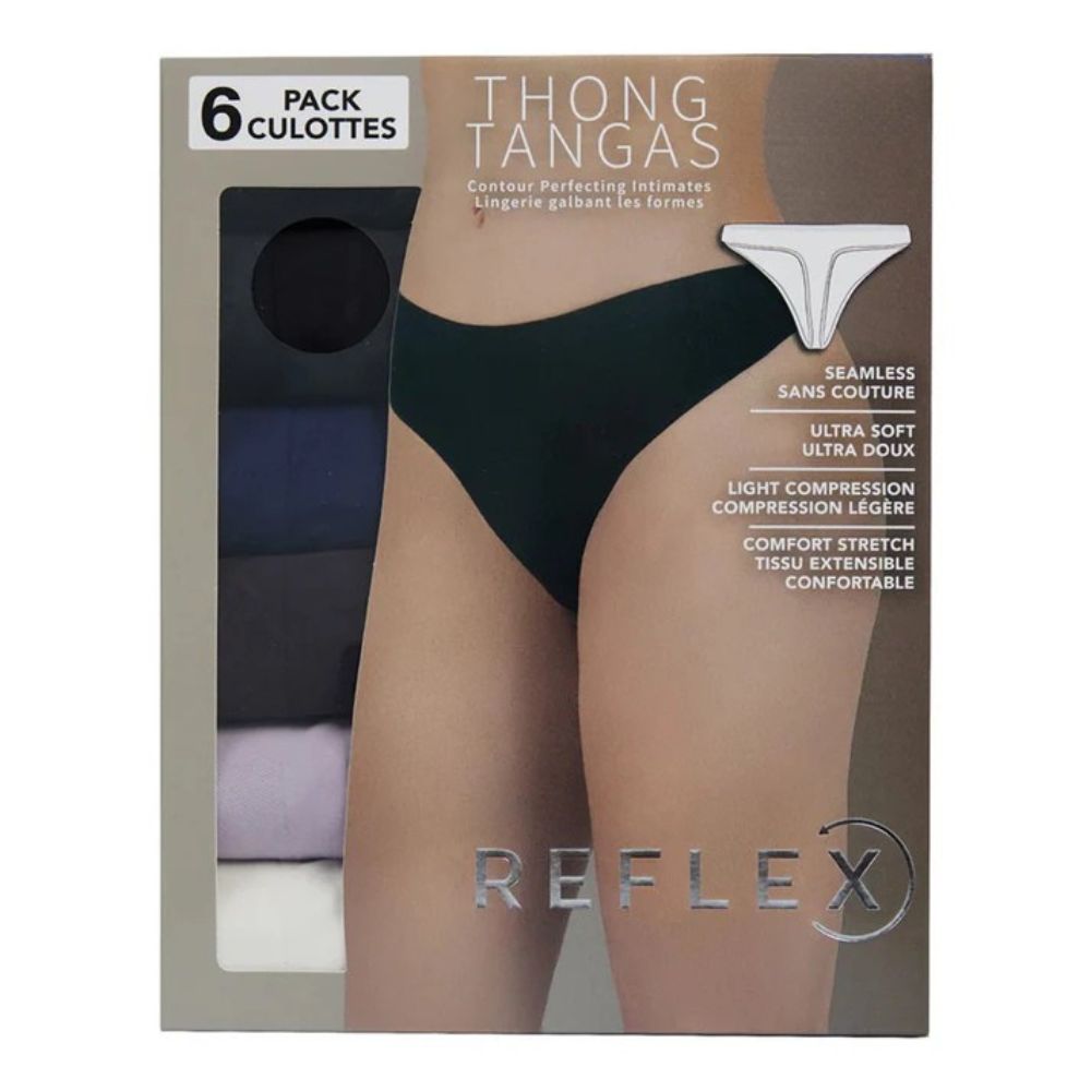 Reflex - Paquet de 6 Culottes Tangas