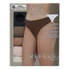Reflex - Pack of 6 Thong Panties