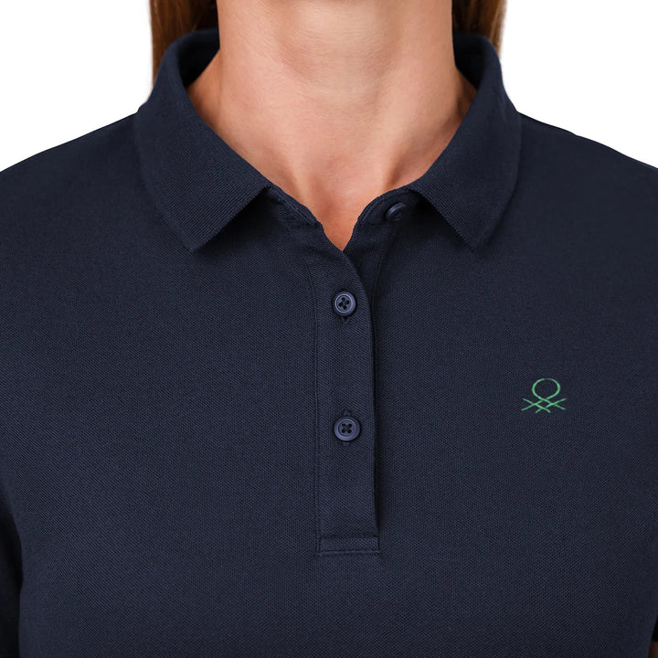 United Colors of Benetton – Robe-polo à manches courtes